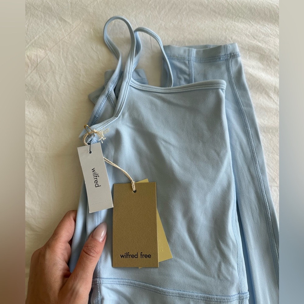 Wilfred Free Divinity Romper in pastel blue